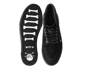 BLACK 5 EYE LACE SNEAKER