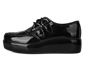 LIQUID MONDO BLACK SNEAKER CREEPER