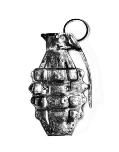 BIG GRENADE SKULL BELT BUCKLE