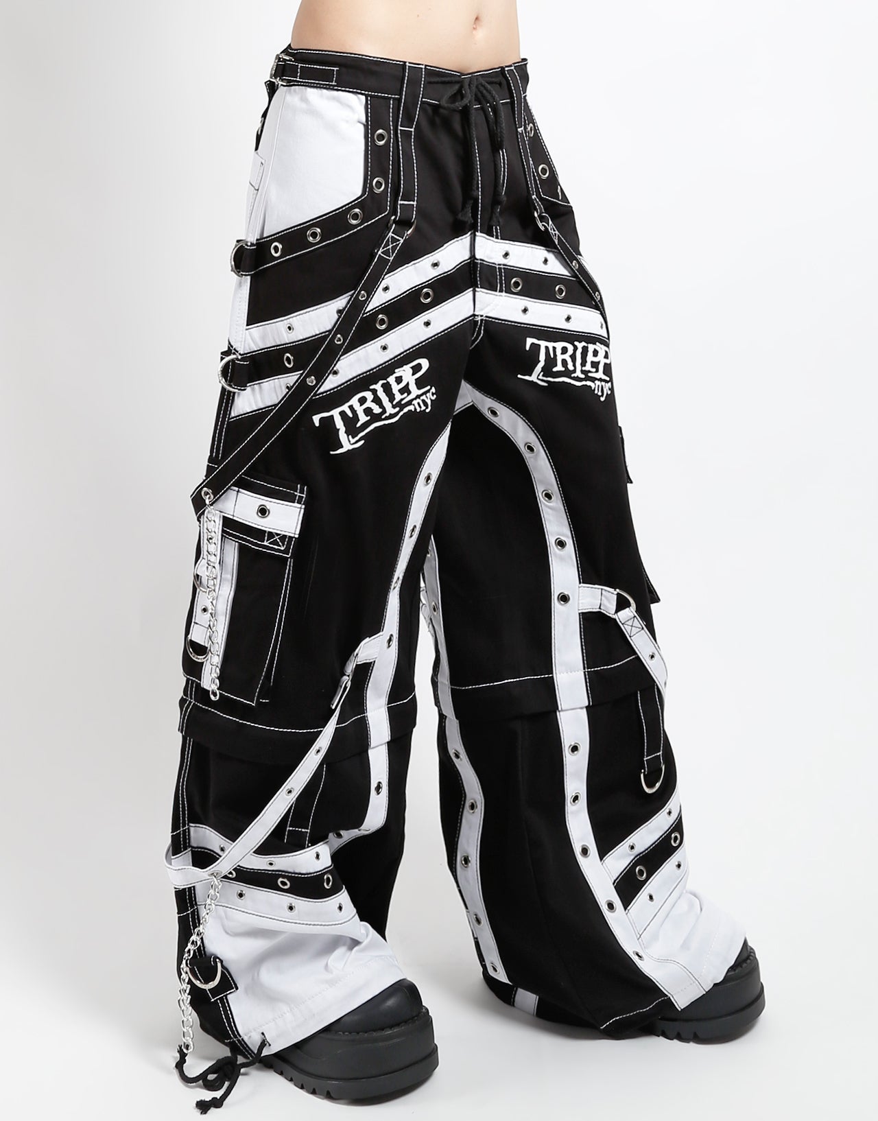 OFF TRACK PANT BLACK/WHITE