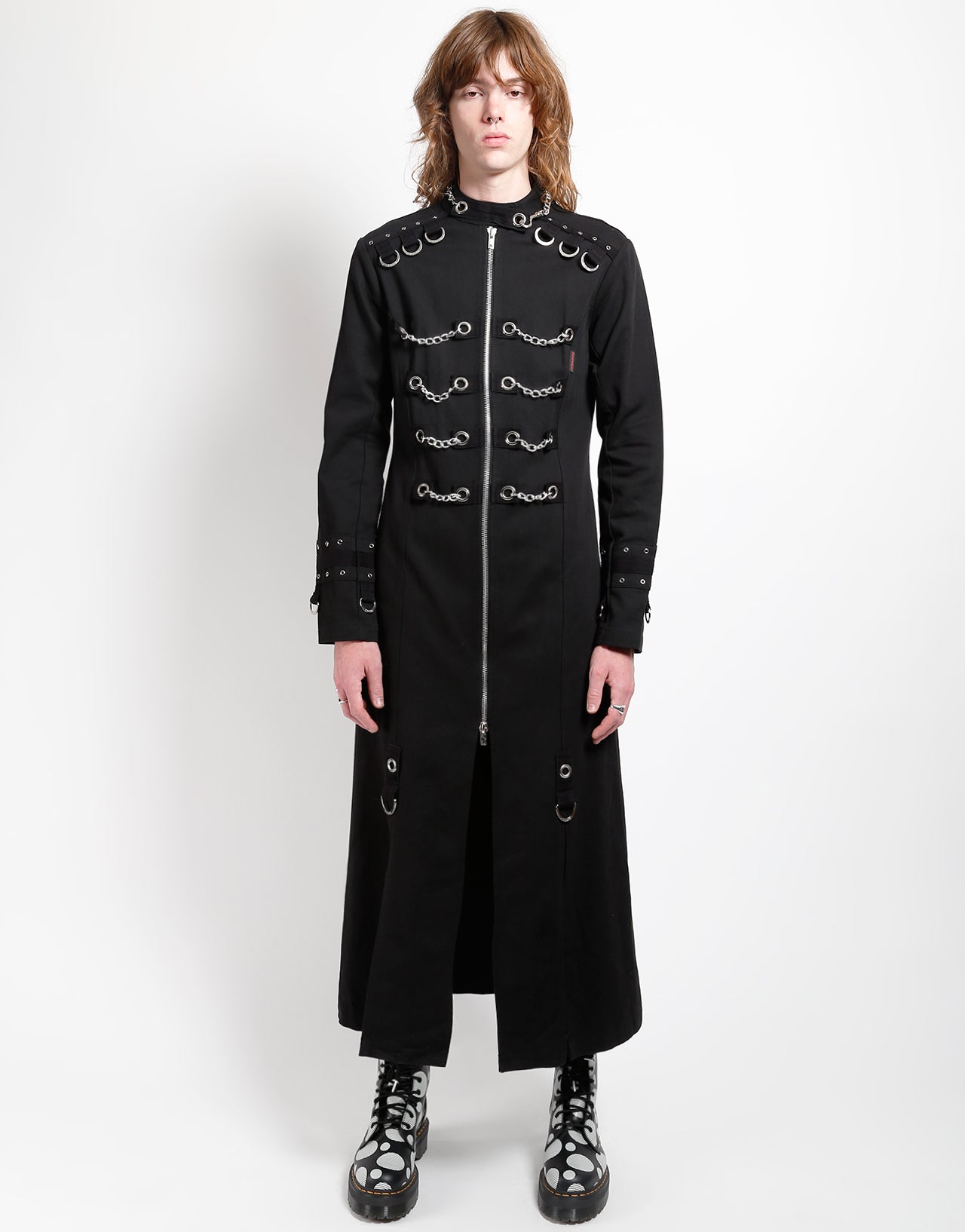 CHAIN EYELET COAT