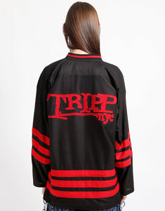 TRIPP NYC LOGO JERSEY RED