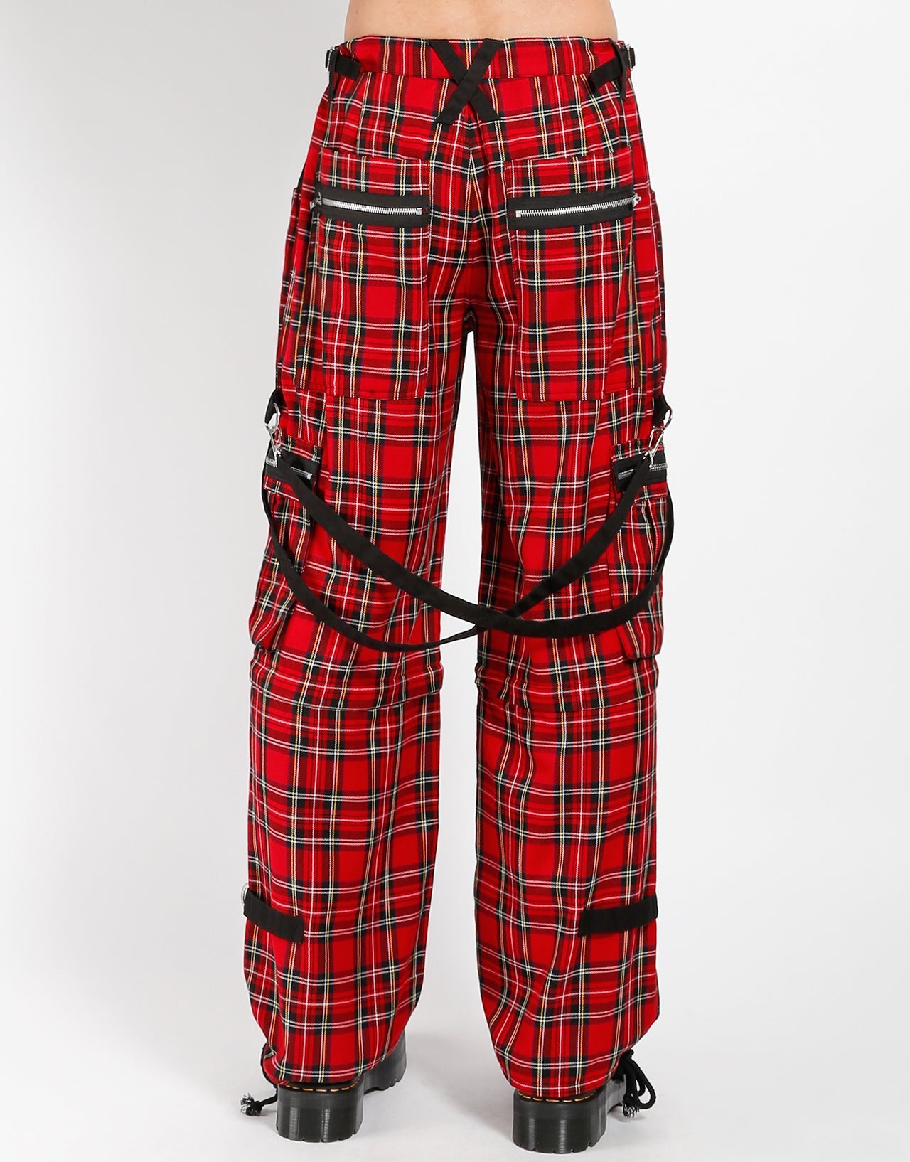 CLASH PANT RED PLAID