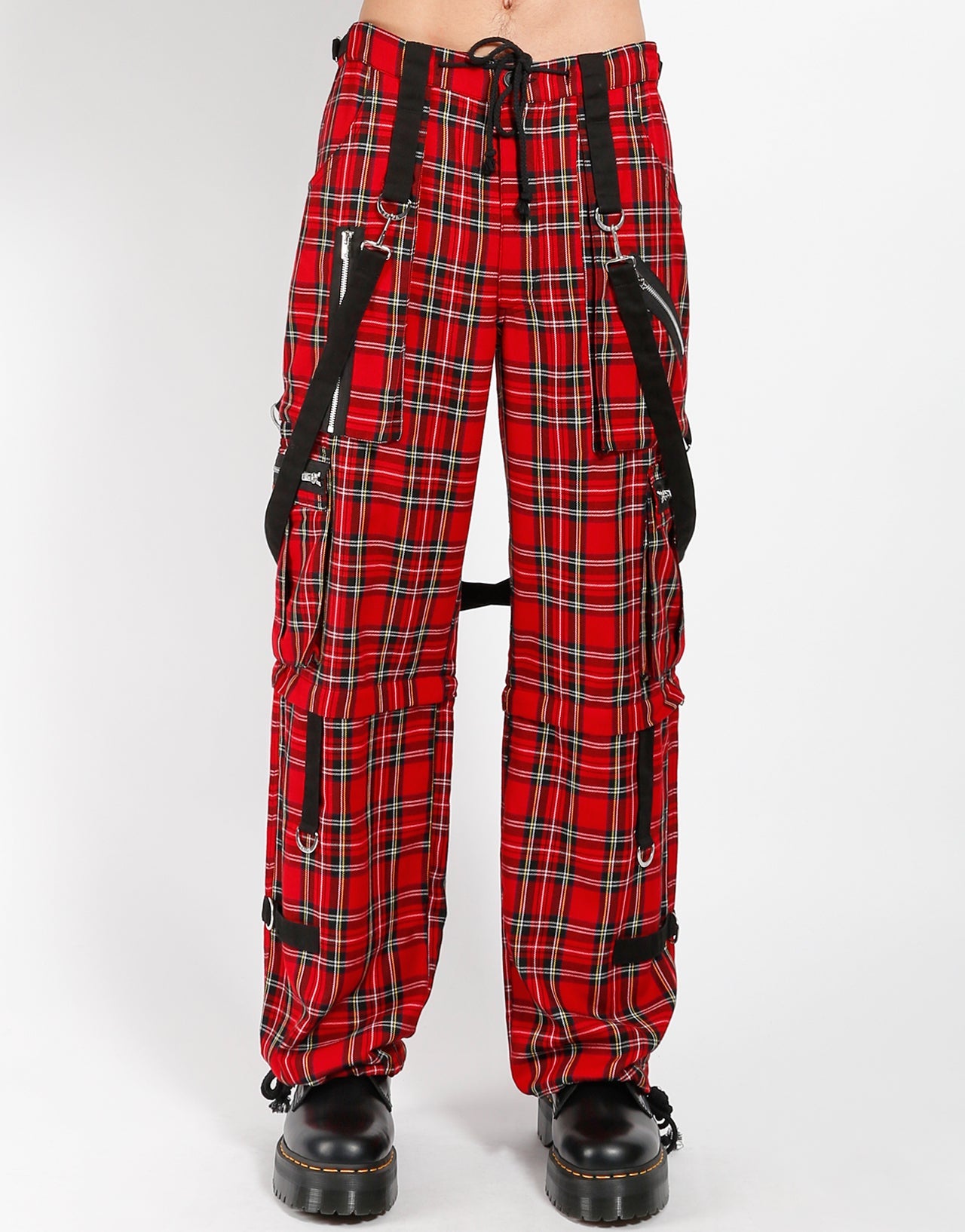 CLASH PANT RED PLAID