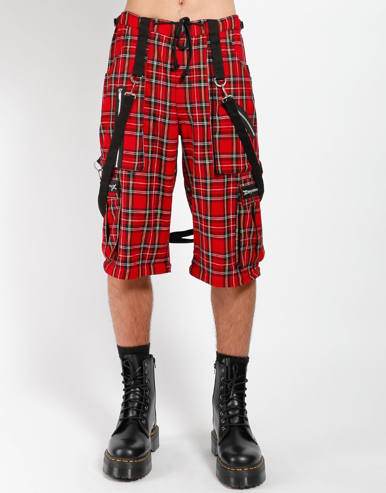 CLASH PANT RED PLAID