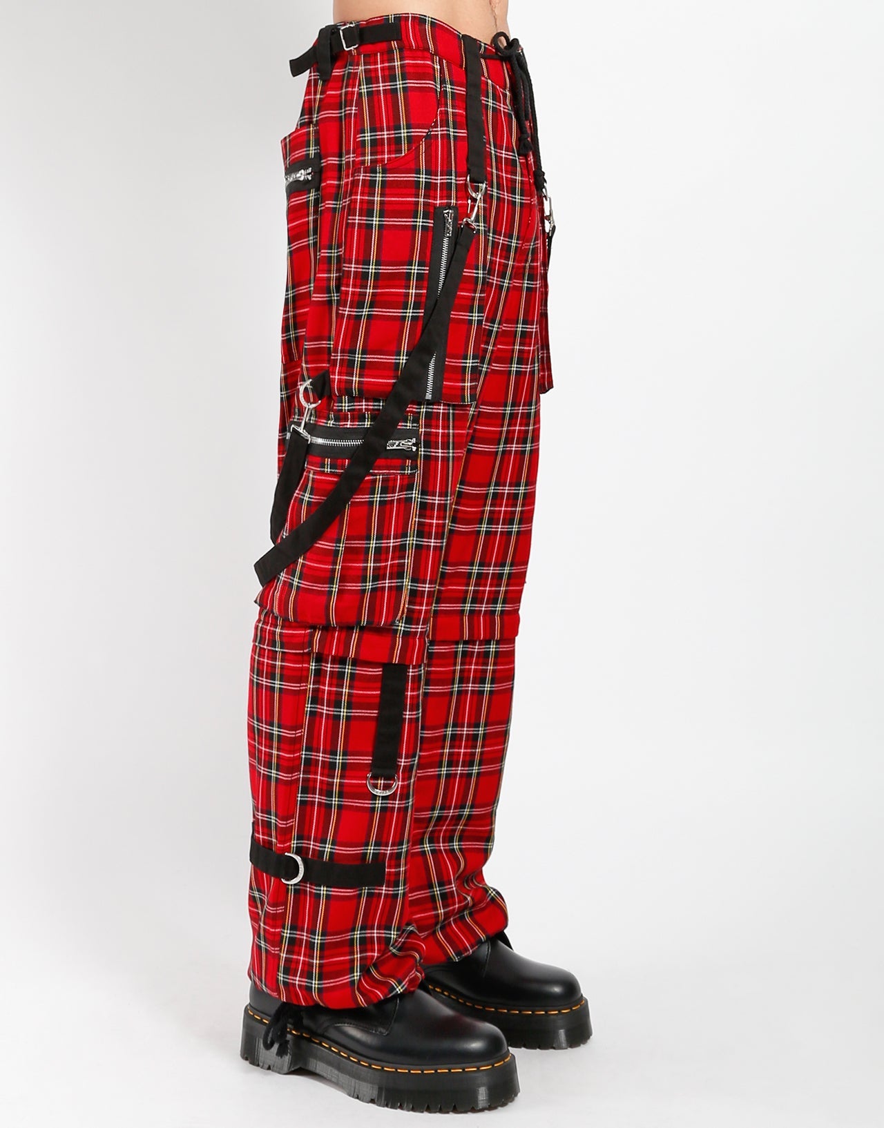 CLASH PANT RED PLAID