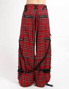 CLASH PANT RED PLAID