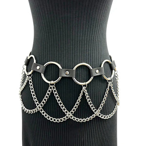 BT526 RING LINK BELT WITH CHAIN