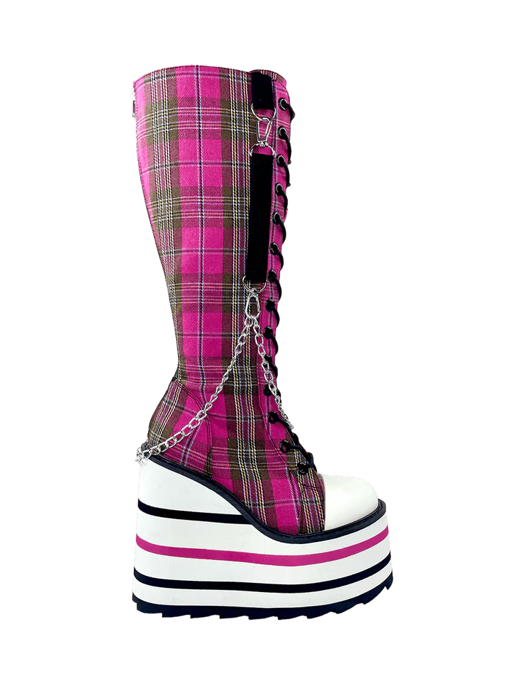 DETENTION BNDG PINK PLAID