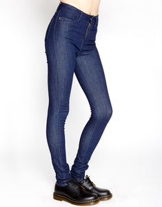 STRETCH DENIM HIGH WAIST SKINNY