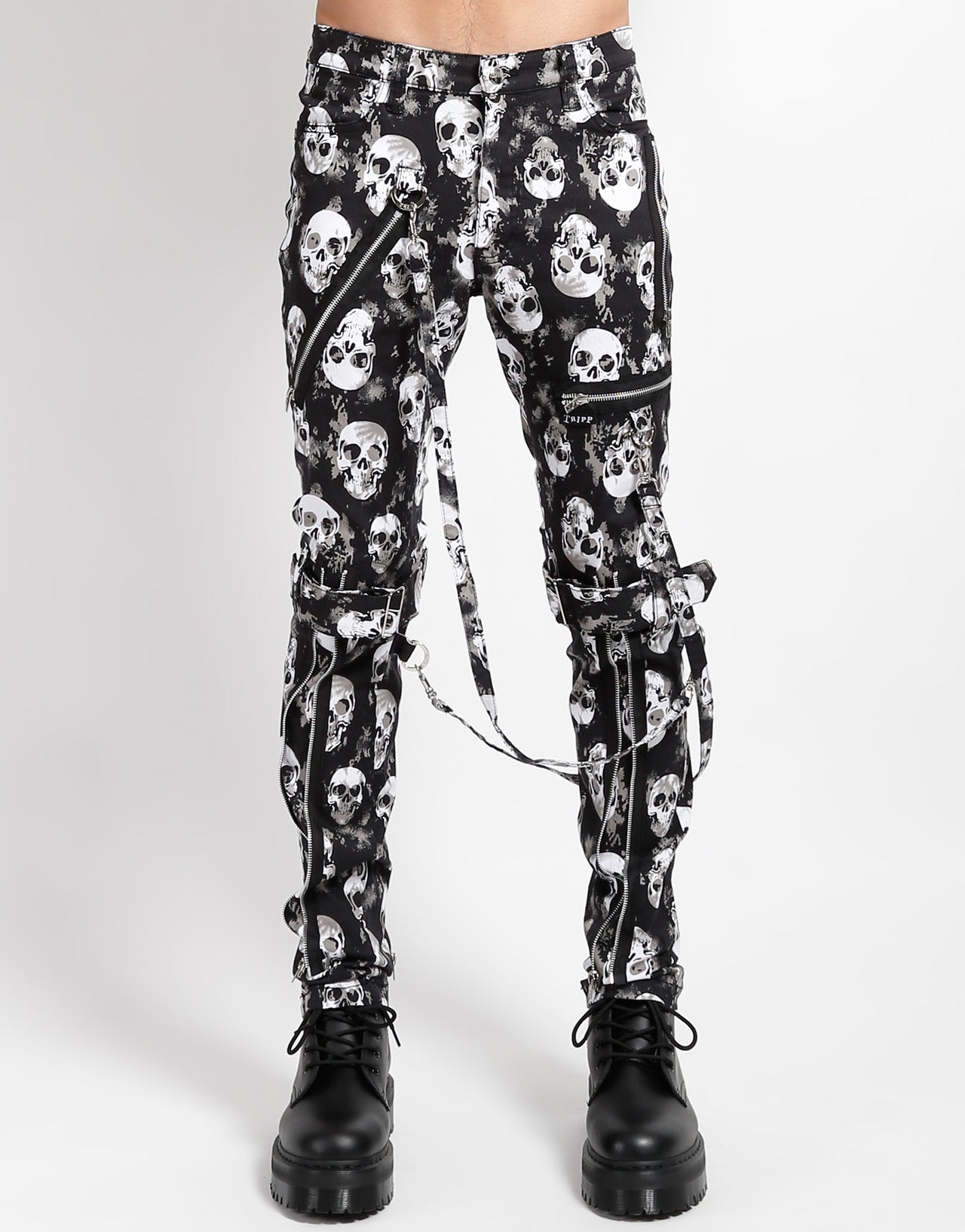 BONDAGE PANT SKULL – trashandvaudeville