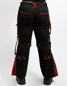 CURVE SOLID BO PEEP DARK STREET PANT RED