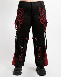 CURVE SOLID BO PEEP DARK STREET PANT RED