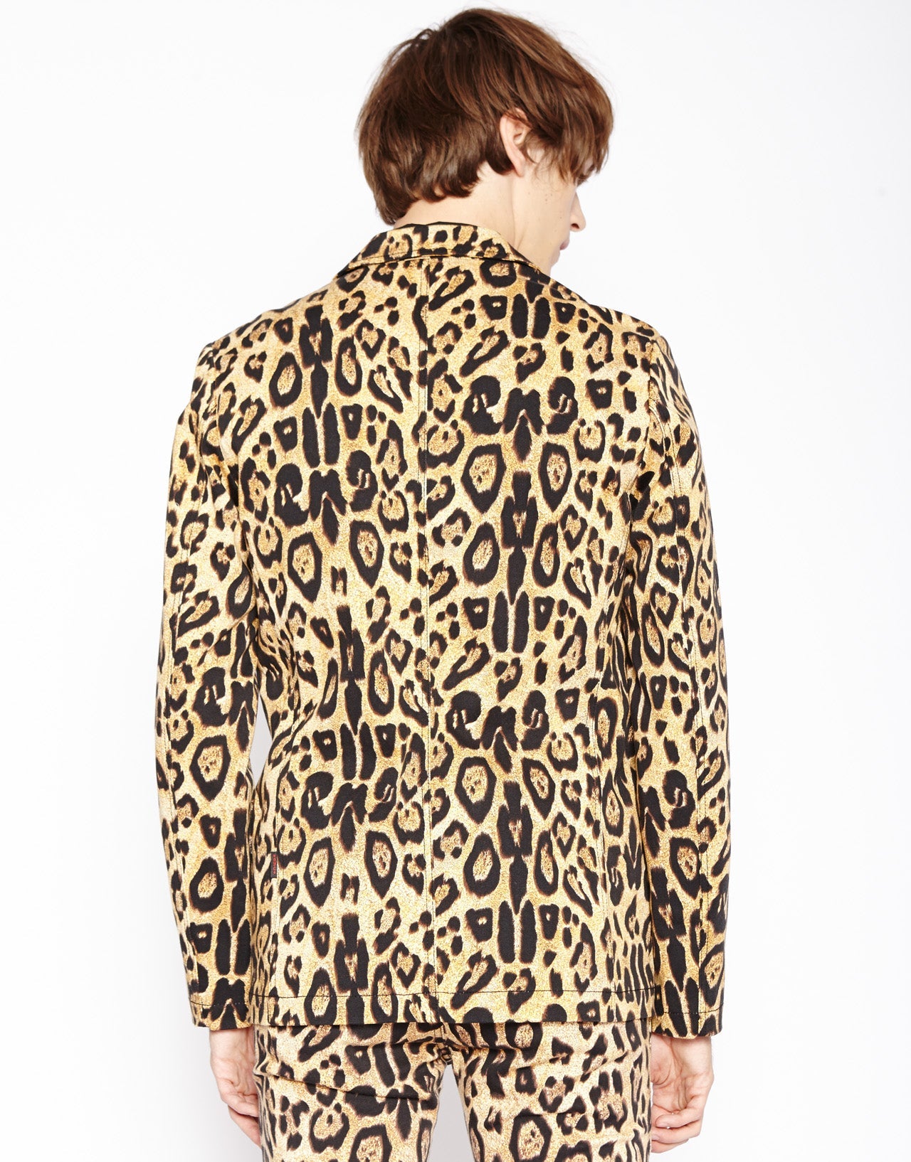 LEOPARD TOP CAT BLAZER