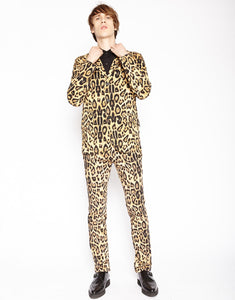 LEOPARD TOP CAT BLAZER