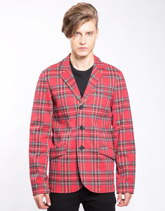 TARTAN TOP CAT BLAZER