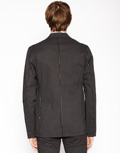 PINSTRIPE TOP CAT BLAZER