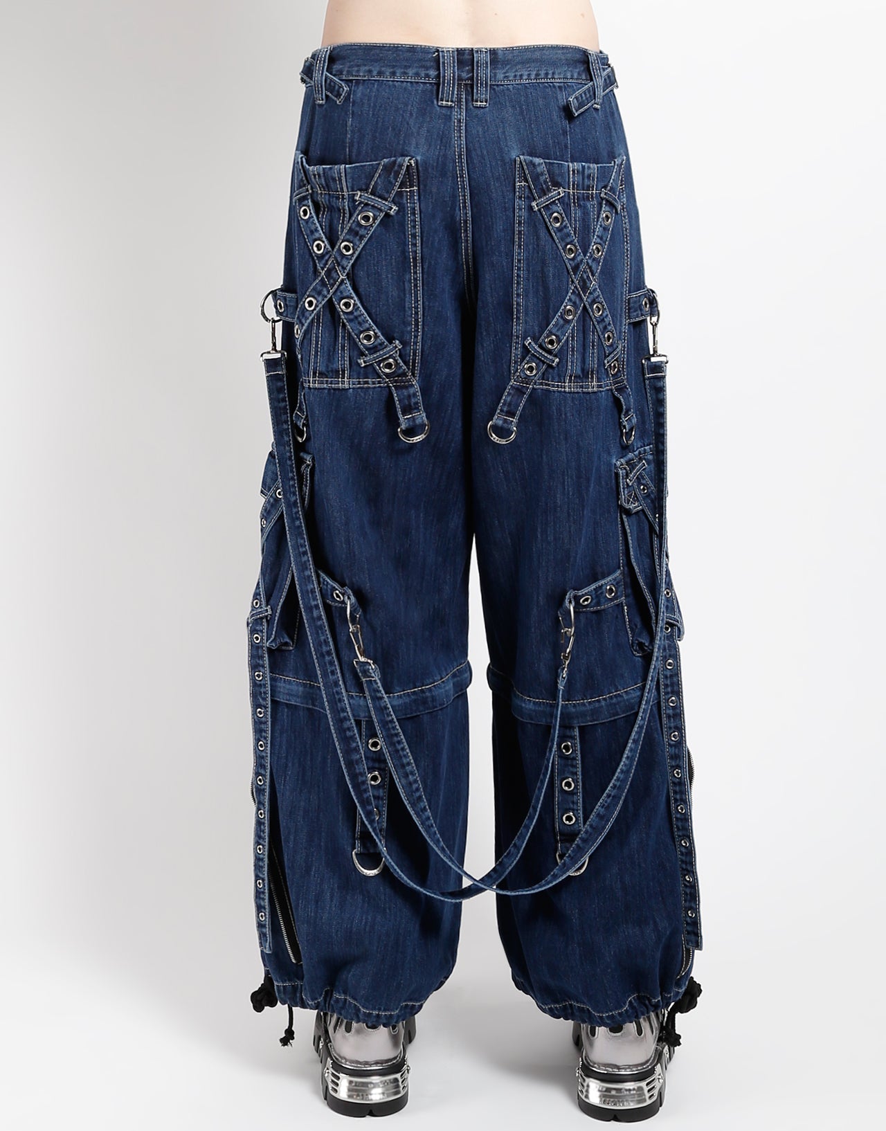 X-STRAP PANT BLUE DENIM