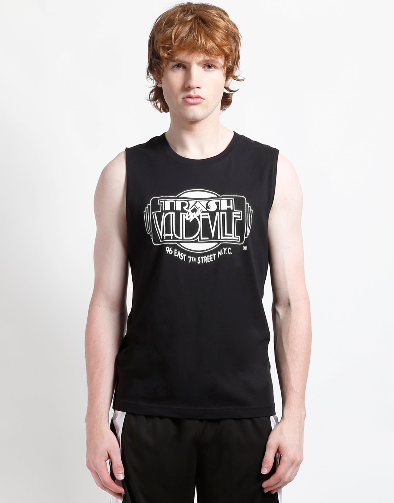 TRASH & VAUDEVILLE ADULT SLEEVELESS T-SHIRT