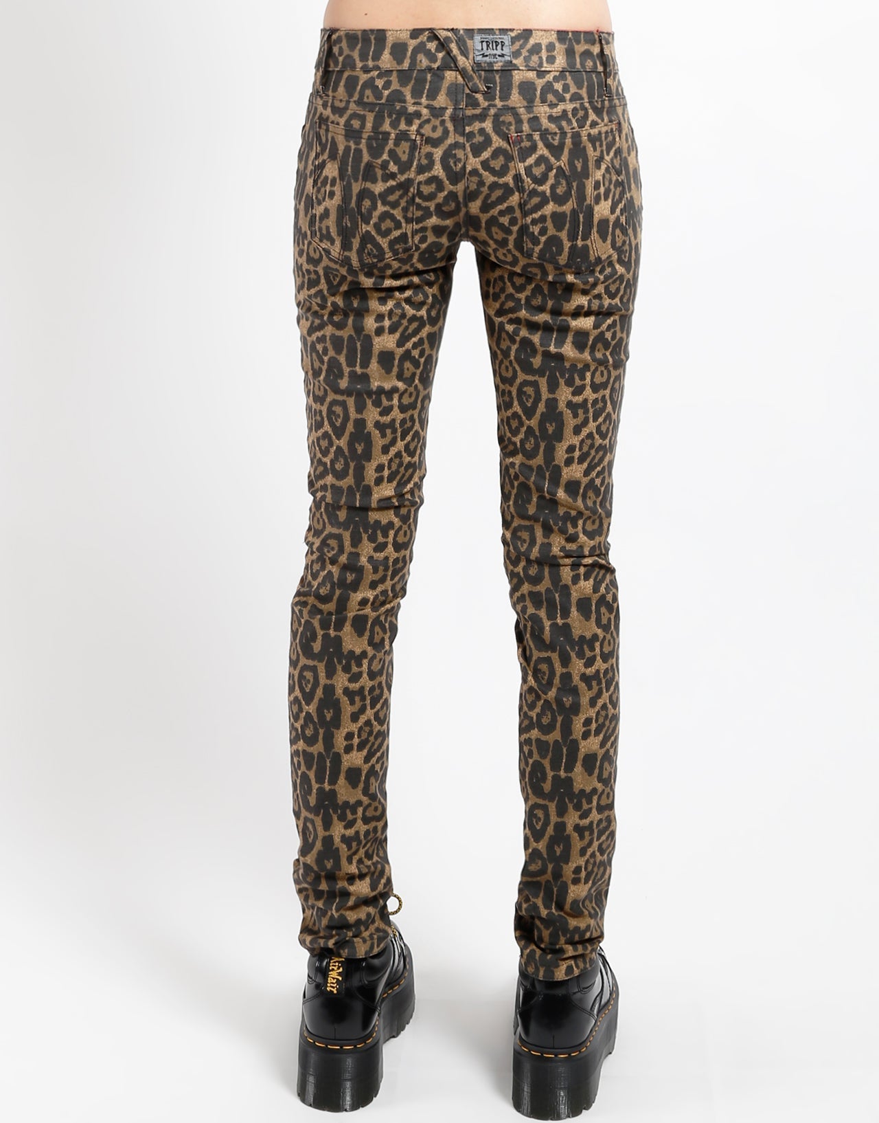 REVERSIBLE JEAN NATURAL LEOPARD