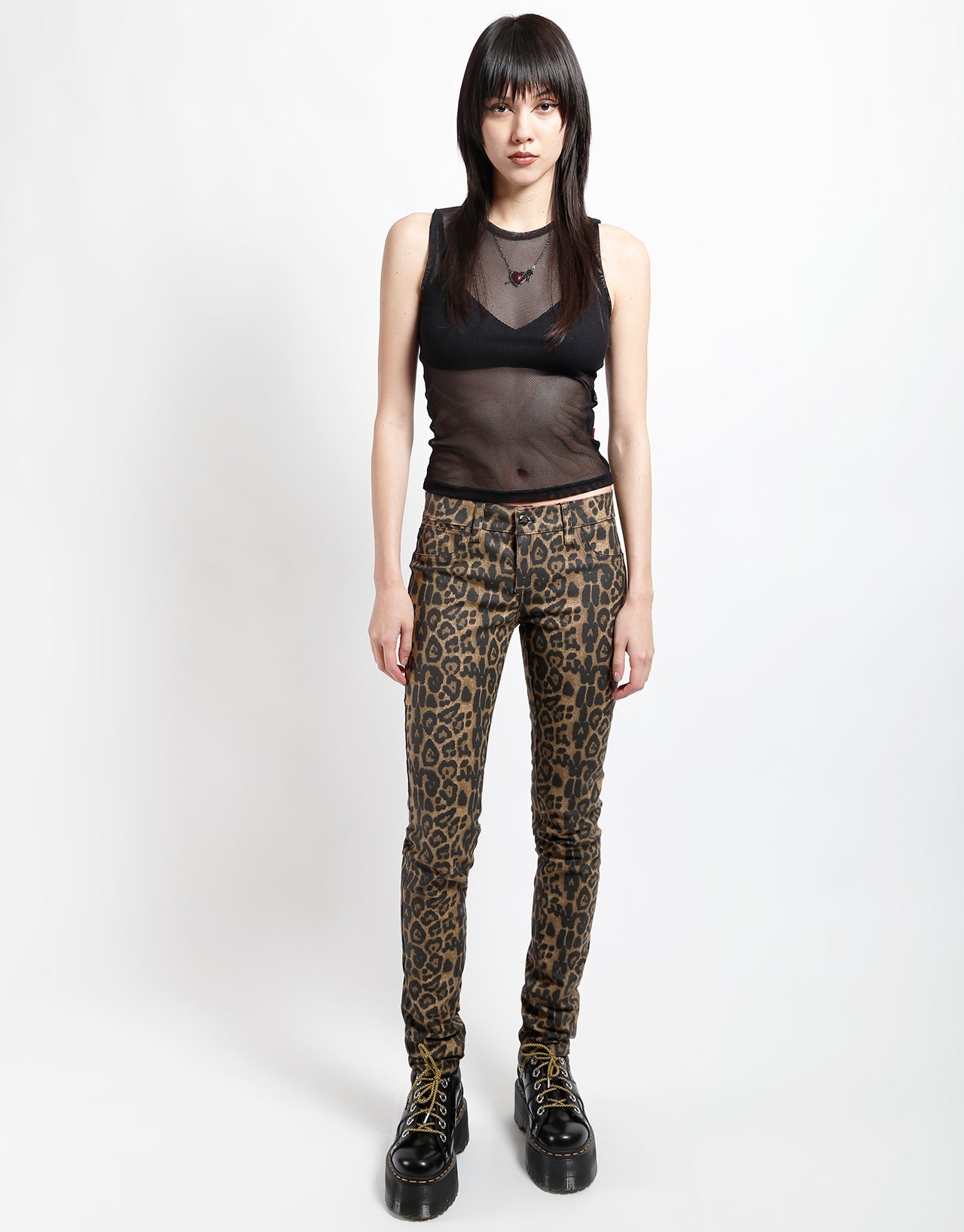 REVERSIBLE JEAN NATURAL LEOPARD