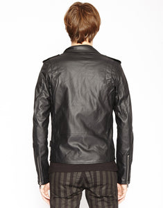 Faux Leather Moto Jacket